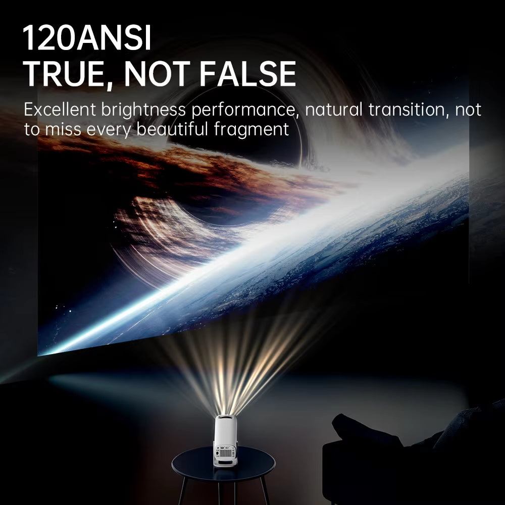 S40 Android 11 Mini Projector Support 4K 1080P 2.4G/5GWIFI BT5.0 Projector 1280*720P Home Cinema Portable Projector